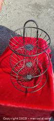MaxSold Auction: Black Metal Wire Fruit Basket — 10–12 in Diameter - Gananoque (Ontario, Canada) SELLER MANAGED Downsizing Online Auction -  Highway 2 West(STORAGE)                      