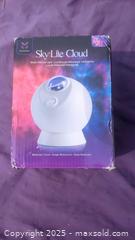 MaxSold Auction: Blisslights LED Galaxy/Star Projector Night Light - White - Gananoque (Ontario, Canada) SELLER MANAGED Downsizing Online Auction -  Highway 2 West(STORAGE)                      