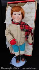 MaxSold Auction: Brian Porcelain Boy Doll, 16 in, Red Hair, Winter Outfit - Gananoque (Ontario, Canada) SELLER MANAGED Downsizing Online Auction -  Highway 2 West(STORAGE)                      