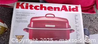 MaxSold Auction: Covered Roaster with Rack - Gananoque (Ontario, Canada) SELLER MANAGED Downsizing Online Auction -  Highway 2 West(STORAGE)                      