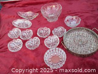 MaxSold Auction: Crystal dishes  - Gananoque (Ontario, Canada) SELLER MANAGED Downsizing Online Auction -  Highway 2 West(STORAGE)                      
