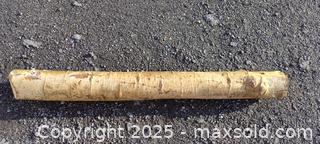 MaxSold Auction: Hand-Carved Wooden Pole / Totem Fragment, 41–42 in - Gananoque (Ontario, Canada) SELLER MANAGED Downsizing Online Auction -  Highway 2 West(STORAGE)                      