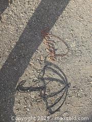 MaxSold Auction: Hanging Welcome Sign and Umbrella Wall Hooks, Copper/Black Tone - Gananoque (Ontario, Canada) SELLER MANAGED Downsizing Online Auction -  Highway 2 West(STORAGE)                      