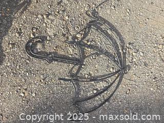 MaxSold Auction: Hanging Welcome Sign and Umbrella Wall Hooks, Copper/Black Tone - Gananoque (Ontario, Canada) SELLER MANAGED Downsizing Online Auction -  Highway 2 West(STORAGE)                      
