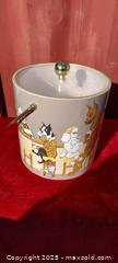 MaxSold Auction: Ice Bucket / Decorative Bucket with Illustrated Dog Design - Gananoque (Ontario, Canada) SELLER MANAGED Downsizing Online Auction -  Highway 2 West(STORAGE)                      