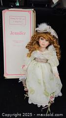MaxSold Auction: Jennifer Porcelain Doll - Gananoque (Ontario, Canada) SELLER MANAGED Downsizing Online Auction -  Highway 2 West(STORAGE)                      