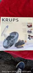 MaxSold Auction: KRUPS Home Shoeshine Kit  - Gananoque (Ontario, Canada) SELLER MANAGED Downsizing Online Auction -  Highway 2 West(STORAGE)                      