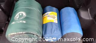 MaxSold Auction: Lot of 3 Sleeping Bags — Ozark Trail, Broadstone, Mixed Colors  - Gananoque (Ontario, Canada) SELLER MANAGED Downsizing Online Auction -  Highway 2 West(STORAGE)                      