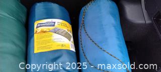 MaxSold Auction: Lot of 3 Sleeping Bags — Ozark Trail, Broadstone, Mixed Colors  - Gananoque (Ontario, Canada) SELLER MANAGED Downsizing Online Auction -  Highway 2 West(STORAGE)                      
