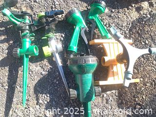 MaxSold Auction: Lot of 6 Mixed Garden Sprinklers & Spray Nozzles - Gananoque (Ontario, Canada) SELLER MANAGED Downsizing Online Auction -  Highway 2 West(STORAGE)                      