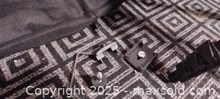 MaxSold Auction: Lot of 6 Tripod Quick Release Plates & Clamps (Dovetail-Style) - Gananoque (Ontario, Canada) SELLER MANAGED Downsizing Online Auction -  Highway 2 West(STORAGE)                      