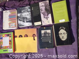 MaxSold Auction: Lot of 8 Music Books: Beatles/John Lennon Biographies & Reference - Gananoque (Ontario, Canada) SELLER MANAGED Downsizing Online Auction -  Highway 2 West(STORAGE)                      
