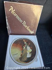 MaxSold Auction: Norman Rockwell "The Snake Escapes" and "Listening"  collectors Plate - Gananoque (Ontario, Canada) SELLER MANAGED Downsizing Online Auction -  Highway 2 West(STORAGE)                      