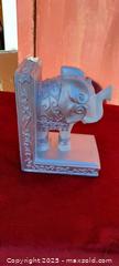 MaxSold Auction: Ornate Elephant Bookend (Decorative) - Gananoque (Ontario, Canada) SELLER MANAGED Downsizing Online Auction -  Highway 2 West(STORAGE)                      