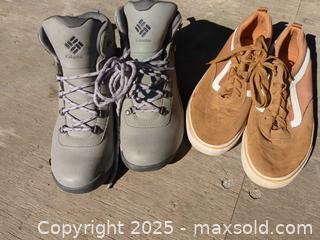 MaxSold Auction: Pair of boots and shoes  - Gananoque (Ontario, Canada) SELLER MANAGED Downsizing Online Auction -  Highway 2 West(STORAGE)                      