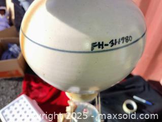 MaxSold Auction: Porcelain Hot Air Balloon FH-3H980 - Gananoque (Ontario, Canada) SELLER MANAGED Downsizing Online Auction -  Highway 2 West(STORAGE)                      