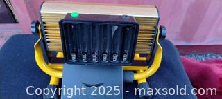 MaxSold Auction: Portable Yellow LED Work/Utility Light  - Gananoque (Ontario, Canada) SELLER MANAGED Downsizing Online Auction -  Highway 2 West(STORAGE)                      