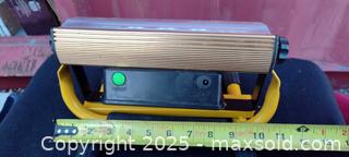MaxSold Auction: Portable Yellow LED Work/Utility Light  - Gananoque (Ontario, Canada) SELLER MANAGED Downsizing Online Auction -  Highway 2 West(STORAGE)                      