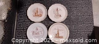MaxSold Auction: Porto Ferreira 22K Gold Commemorative Church Plates (4) - Gananoque (Ontario, Canada) SELLER MANAGED Downsizing Online Auction -  Highway 2 West(STORAGE)                      