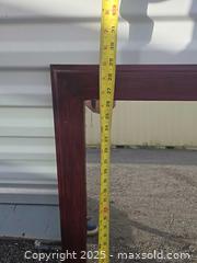 MaxSold Auction: Rectangular Wall Mirror, Dark Wood Frame, 29 x 22 in - Gananoque (Ontario, Canada) SELLER MANAGED Downsizing Online Auction -  Highway 2 West(STORAGE)                      