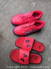 MaxSold Auction: Red footwear - Gananoque (Ontario, Canada) SELLER MANAGED Downsizing Online Auction -  Highway 2 West(STORAGE)                      