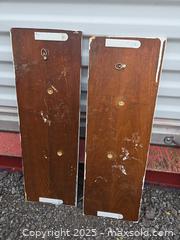 MaxSold Auction: Set of 2 Vintage Bas-Relief Wall Art Plaques on Wood - Gananoque (Ontario, Canada) SELLER MANAGED Downsizing Online Auction -  Highway 2 West(STORAGE)                      