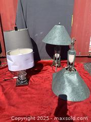 MaxSold Auction: Table lamps - Gananoque (Ontario, Canada) SELLER MANAGED Downsizing Online Auction -  Highway 2 West(STORAGE)                      