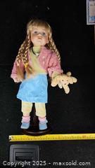 MaxSold Auction: The Vanessa Doll Collection Porcelain Doll, 18 in (2003 Series) - Gananoque (Ontario, Canada) SELLER MANAGED Downsizing Online Auction -  Highway 2 West(STORAGE)                      