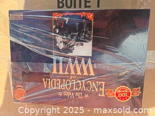 MaxSold Auction: The Video Encyclopedia of WWII: A–Z VHS Box Set (10-Part) - Gananoque (Ontario, Canada) SELLER MANAGED Downsizing Online Auction -  Highway 2 West(STORAGE)                      