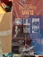 MaxSold Auction: The Video Encyclopedia of WWII: A–Z VHS Box Set (10-Part) - Gananoque (Ontario, Canada) SELLER MANAGED Downsizing Online Auction -  Highway 2 West(STORAGE)                      