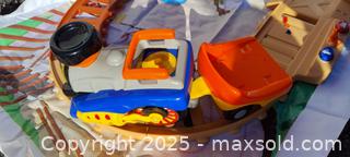 MaxSold Auction: Toy Train Playset with Track and Cargo Car - Gananoque (Ontario, Canada) SELLER MANAGED Downsizing Online Auction -  Highway 2 West(STORAGE)                      