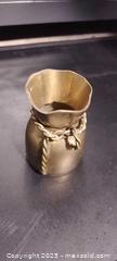 MaxSold Auction: Vintage Small Money Bag Brass Vase and Vintage Watering Can - Gananoque (Ontario, Canada) SELLER MANAGED Downsizing Online Auction -  Highway 2 West(STORAGE)                      