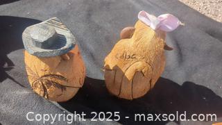 MaxSold Auction: Vintage tiki barware - set of 2 - Gananoque (Ontario, Canada) SELLER MANAGED Downsizing Online Auction -  Highway 2 West(STORAGE)                      
