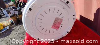 MaxSold Auction: White and Stainless Steel Pressure Cooker - Gananoque (Ontario, Canada) SELLER MANAGED Downsizing Online Auction -  Highway 2 West(STORAGE)                      