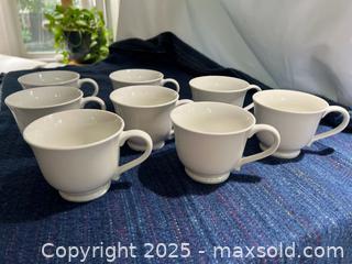 MaxSold Auction: 8 white teacups  - London (Ontario, Canada) SELLER MANAGED Downsizing Online Auction -  Charlotte Street