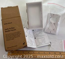 MaxSold Auction: Baby block outlet cover -like new - London (Ontario, Canada) SELLER MANAGED Downsizing Online Auction -  Charlotte Street