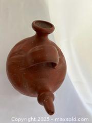 MaxSold Auction: Double-Spouted Terracotta Clay Folk Art Vessel - London (Ontario, Canada) SELLER MANAGED Downsizing Online Auction -  Charlotte Street
