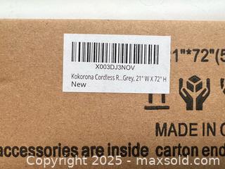 MaxSold Auction: Grey cordless roller shade - London (Ontario, Canada) SELLER MANAGED Downsizing Online Auction -  Charlotte Street