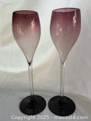 MaxSold Auction: Hand blown wine glasses - London (Ontario, Canada) SELLER MANAGED Downsizing Online Auction -  Charlotte Street