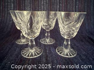 MaxSold Auction: Vintage crystal liqueur glasses - London (Ontario, Canada) SELLER MANAGED Downsizing Online Auction -  Charlotte Street