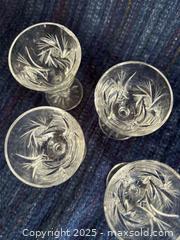 MaxSold Auction: Vintage crystal liqueur glasses - London (Ontario, Canada) SELLER MANAGED Downsizing Online Auction -  Charlotte Street