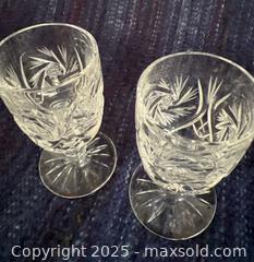 MaxSold Auction: Vintage crystal liqueur glasses - London (Ontario, Canada) SELLER MANAGED Downsizing Online Auction -  Charlotte Street