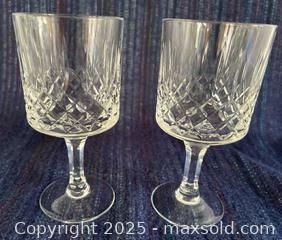 MaxSold Auction: Vintage Czech crystal wine glasses - London (Ontario, Canada) SELLER MANAGED Downsizing Online Auction -  Charlotte Street
