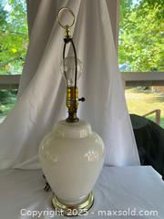 MaxSold Auction: Vintage glass lamp base - London (Ontario, Canada) SELLER MANAGED Downsizing Online Auction -  Charlotte Street