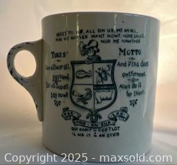 MaxSold Auction: Vintage York Tyke transfer ware mug - London (Ontario, Canada) SELLER MANAGED Downsizing Online Auction -  Charlotte Street
