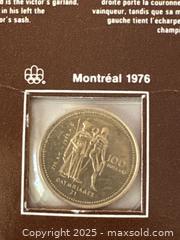 MaxSold Auction: 1976 Gold Olympic Coin  - Toronto (Ontario, Canada) SELLER MANAGED Downsizing Online Auction -  Wicksteed Avenue (STORAGE)                