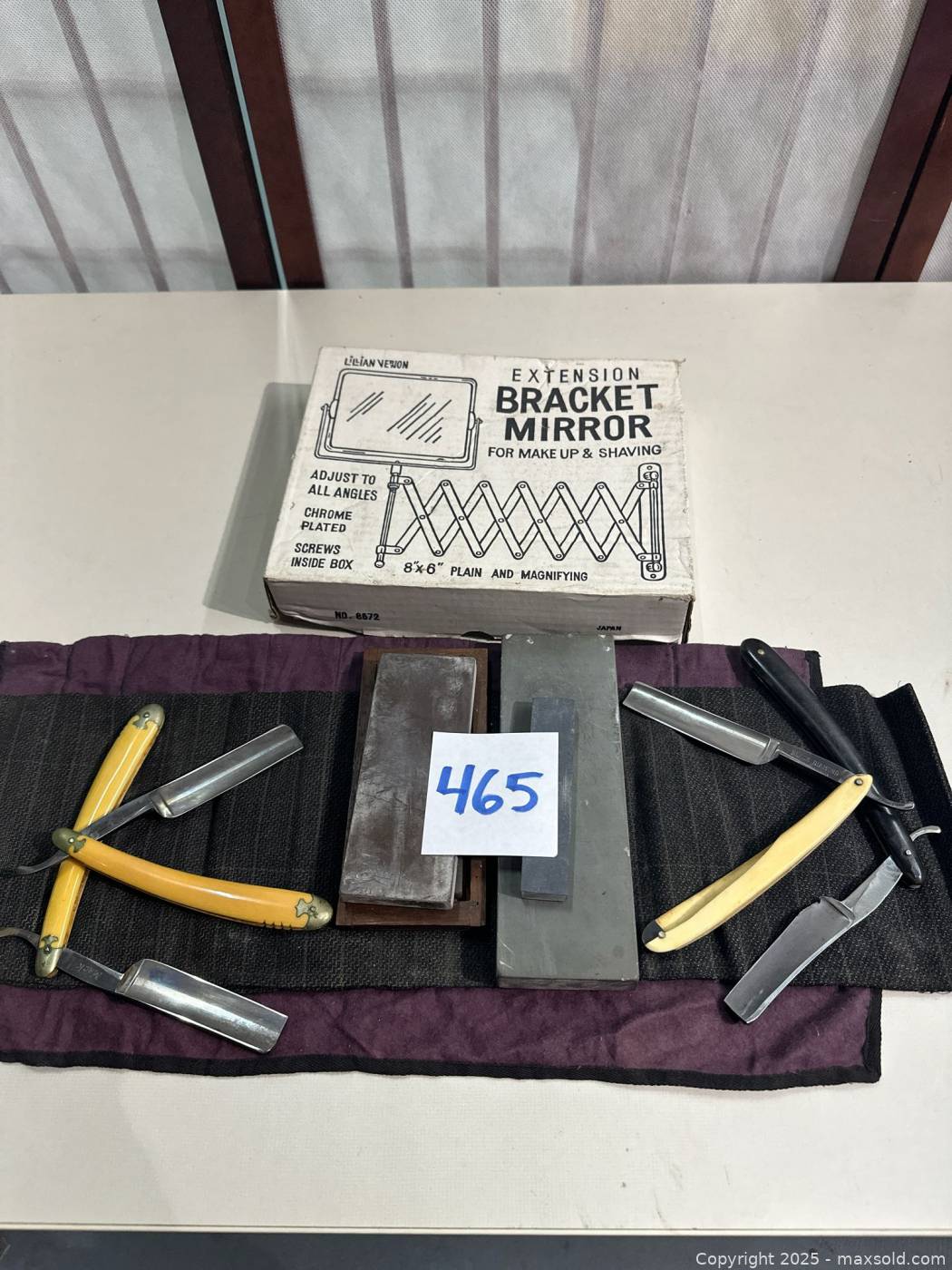 Vintage Barber Straight Razors, Sharpening Stones | Warwick (Rhode ...