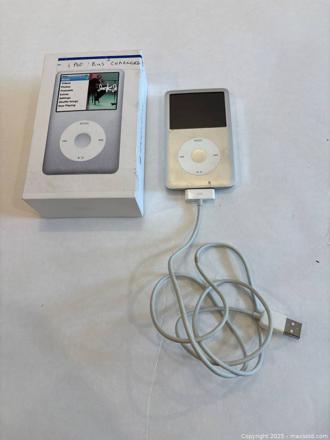 Apple iPod Classic シルバー　120GB iPod-Classic 120gb Silver 7th Generation Compatible