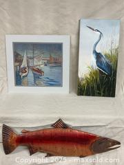 MaxSold Auction: Maritime Wall Art - Port Ludlow (Washington, USA) PARTNER MANAGED Estate Sale Online Auction - Fair Wind Court