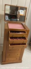 MaxSold Auction: Tall wood Jewelry Cabinet - Port Ludlow (Washington, USA) PARTNER MANAGED Estate Sale Online Auction - Fair Wind Court